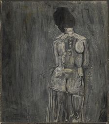 Untitled (Nude from the Back), 1902. Creator: Klee, Paul (1879-1940)