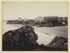 Untitled [South Sands, Tenby, Wales], 1860/94. Creator: Francis Bedford