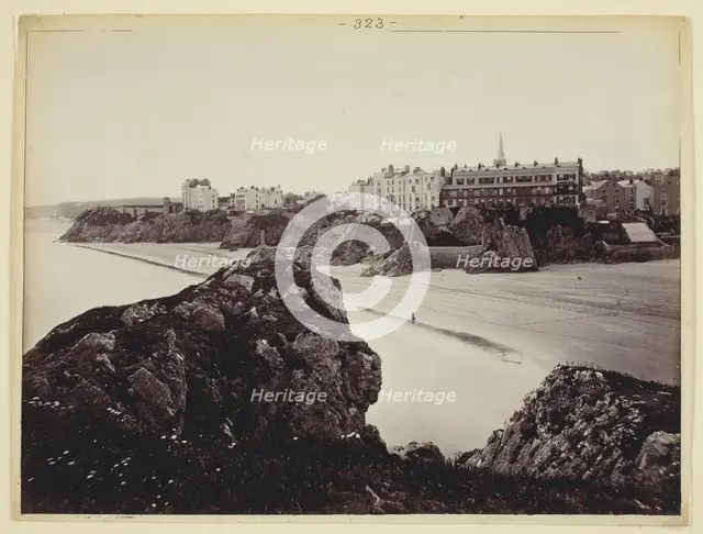 Untitled [South Sands, Tenby, Wales], 1860/94.  Creator: Francis Bedford.