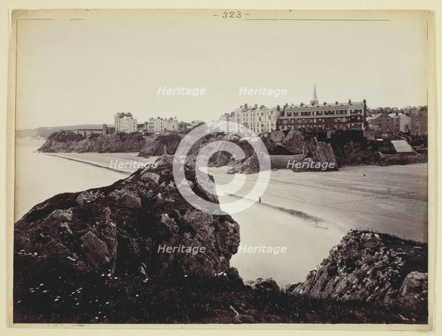 Untitled [South Sands, Tenby, Wales], 1860/94.  Creator: Francis Bedford.