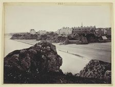 Untitled [South Sands, Tenby, Wales], 1860/94. Creator: Francis Bedford