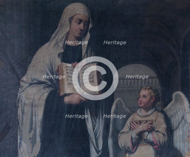 Untitled (St. Francesca Romana), ca. 1650. Creator: Unknown.