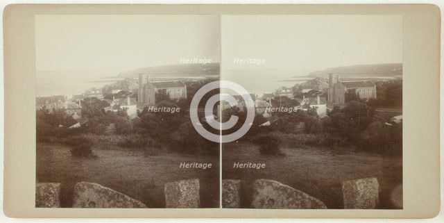 Untitled (St. Mary's, Scilly, Hugh Town), 1860s. Creator: Unknown.