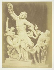 Untitled (Statue of the Laocoon), c. 1857. Creator: Robert MacPherson