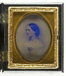 Untitled [portrait of a woman], 1839/99. Creator: Unknown