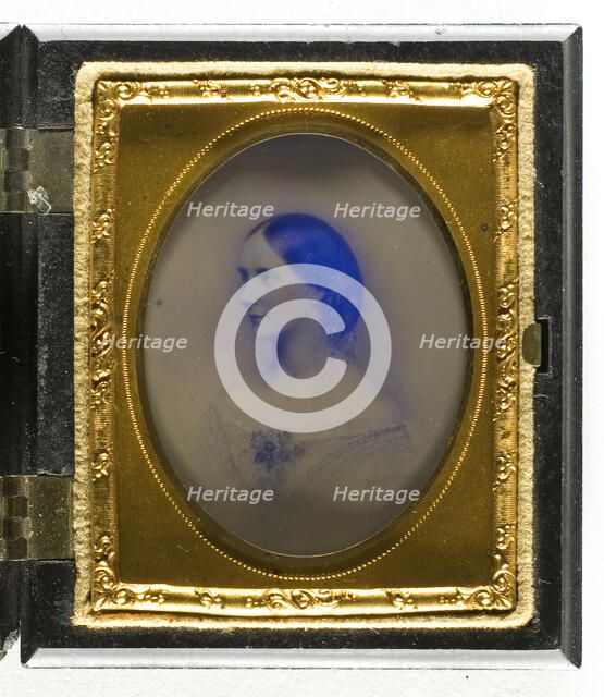 Untitled [portrait of a woman], 1839/99.  Creator: Unknown.