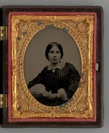 Untitled (Portrait of a Woman), 1865. Creator: Unknown