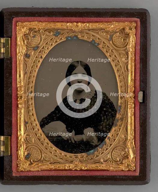 Untitled (Portrait of a Woman), 1865. Creator: Unknown.
