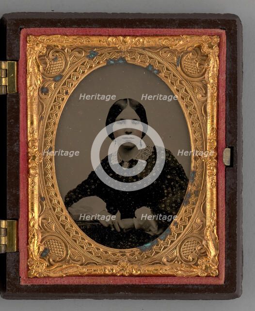 Untitled (Portrait of a Woman), 1865. Creator: Unknown.