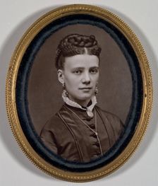 Untitled (Portrait of a Woman), 1879. Creator: Etienne Carjat (French, 1828-1906)