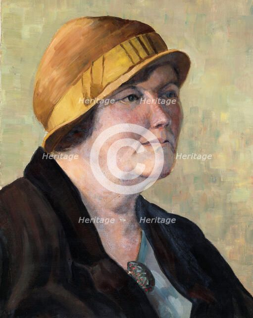 Untitled. [Portrait of a woman], c1926-1939. Creator: Elizabeth Berry.