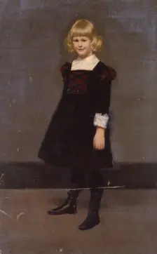 Untitled, Portrait of a Young Girl, ca. 1900. Creator: Kenyon Cox