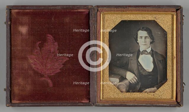 Untitled [portrait of a young man], 1839/99.  Creator: William J. Shew.