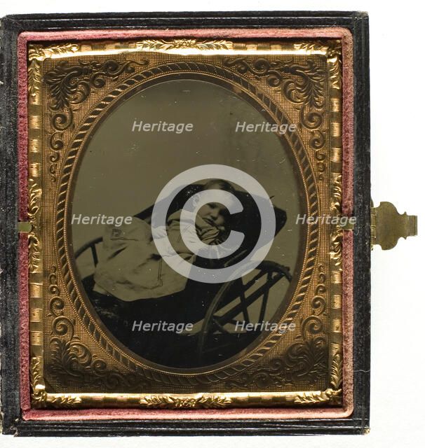 Untitled [portrait of a baby], 1839/99.  Creator: Unknown.