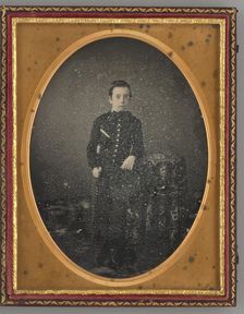 Untitled (Portrait of a Boy), 1850s. Creator: E. H. Hale