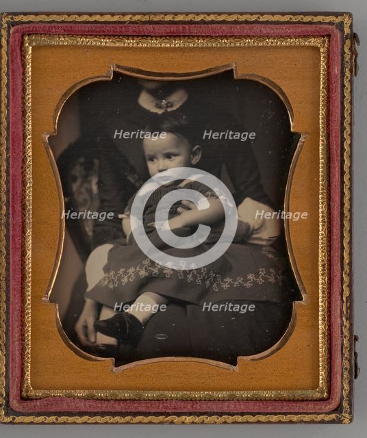 Untitled (Portrait of a Girl), 1852. Creator: Unknown.