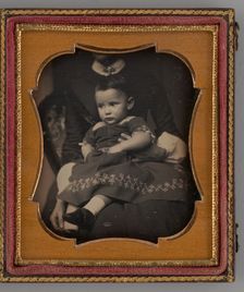 Untitled (Portrait of a Girl), 1852. Creator: Unknown