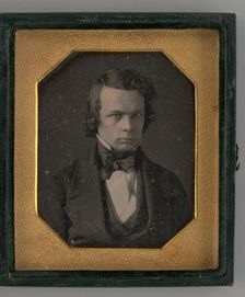 Untitled (Portrait of a Man), 1846. Creator: Unknown