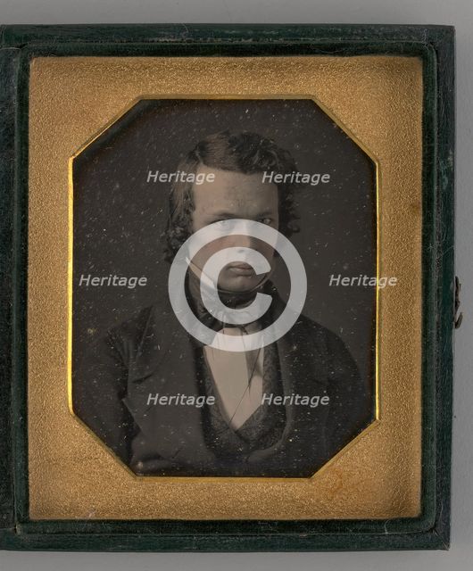 Untitled (Portrait of a Man), 1846. Creator: Unknown.