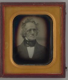 Untitled (Portrait of a Man), 1847. Creators: Albert Sands Southworth, Josiah Johnson Hawes