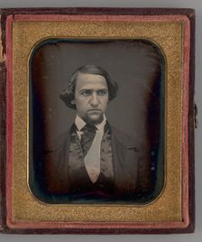 Untitled (Portrait of a Man), 1848. Creator: Unknown