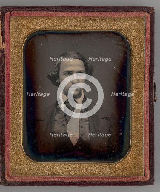Untitled (Portrait of a Man), 1848. Creator: Unknown.