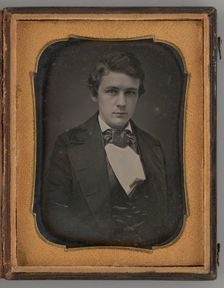 Untitled (Portrait of a Man), 1848. Creator: Unknown