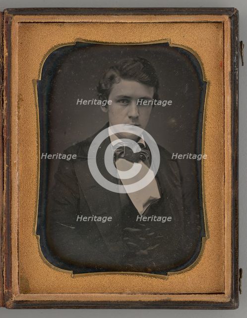Untitled (Portrait of a Man), 1848. Creator: Unknown.
