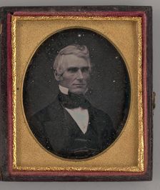 Untitled (Portrait of a Man), 1849. Creator: Unknown