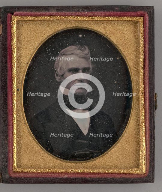 Untitled (Portrait of a Man), 1849. Creator: Unknown.
