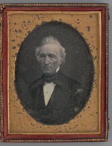 Untitled (Portrait of a Man), 1854. Creator: Unknown