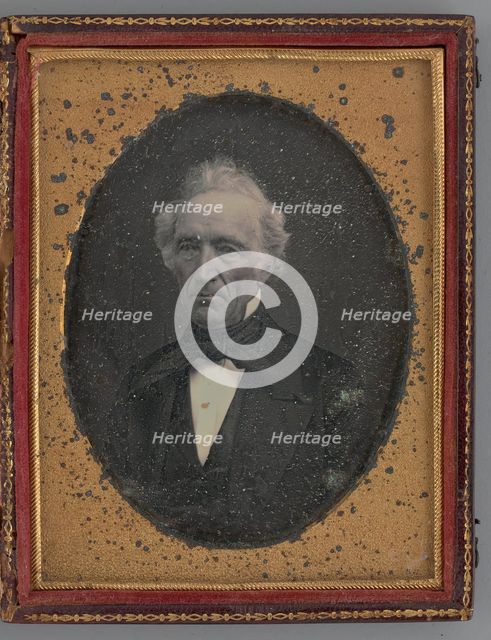 Untitled (Portrait of a Man), 1854. Creator: Unknown.