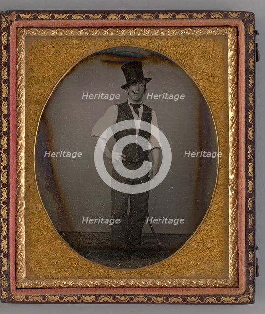 Untitled (Portrait of a Man), 1855. Creator: Unknown.