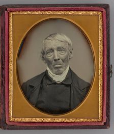 Untitled (Portrait of a Man), 1855. Creator: Unknown