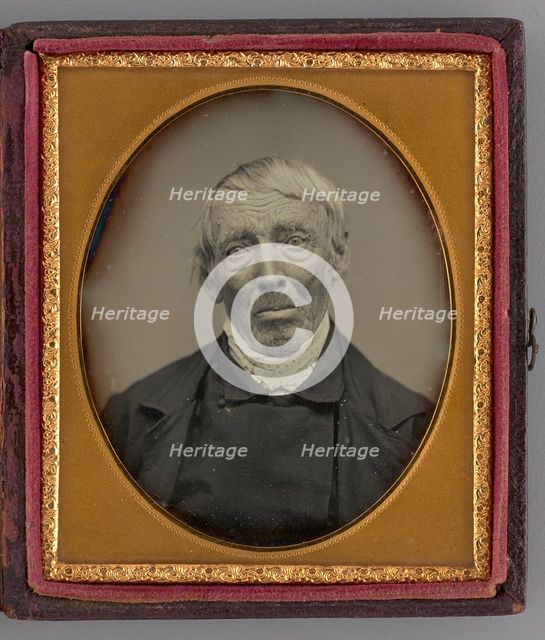 Untitled (Portrait of a Man), 1855. Creator: Unknown.