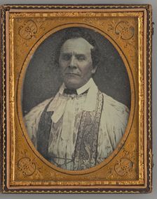 Untitled (Portrait of a Man), 1855. Creator: Unknown