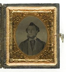 Untitled [portrait of a man], 1855/75. Creator: Unknown