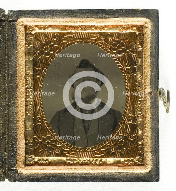 Untitled [portrait of a man], 1855/75.  Creator: Unknown.