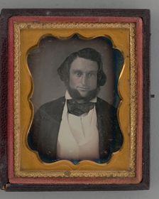 Untitled (Portrait of a Man), 1856. Creator: Unknown
