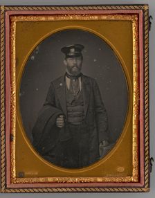 Untitled (Portrait of a Man), 1858. Creator: Rufus Anson
