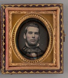 Untitled (Portrait of a Man), 1860. Creator: Unknown