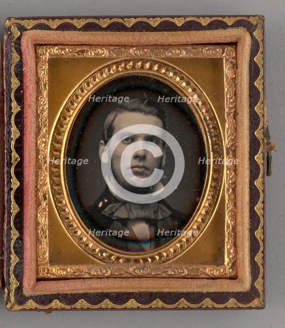 Untitled (Portrait of a Man), 1860. Creator: Unknown.