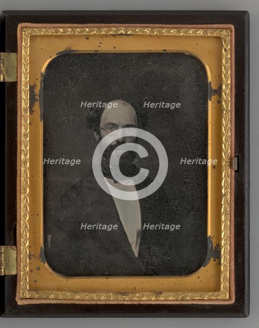 Untitled (Portrait of a Man), 1861. Creator: Unknown.