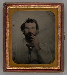 Untitled (Portrait of a Man), 1865. Creator: Unknown