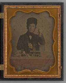 Untitled (Portrait of a Man), 1865. Creator: Unknown