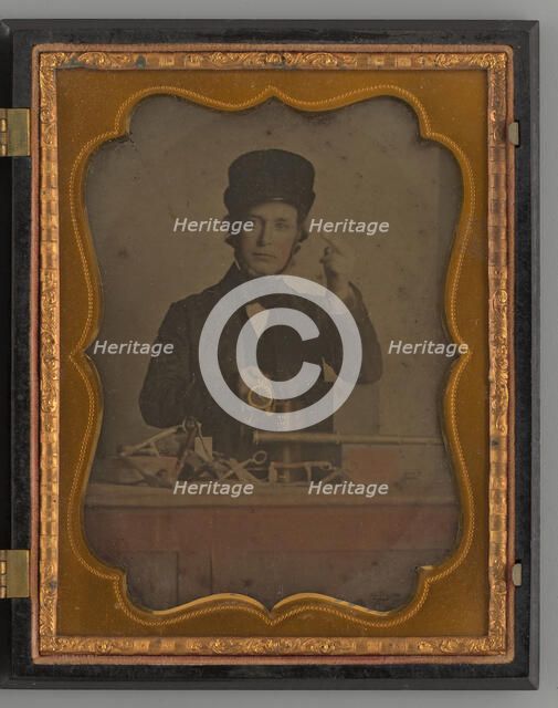 Untitled (Portrait of a Man), 1865. Creator: Unknown.