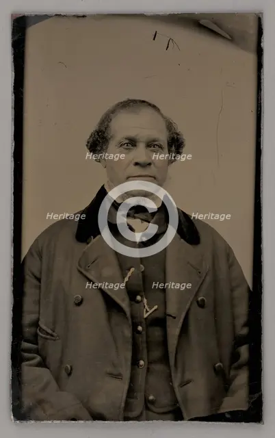 Untitled (Portrait of a Man), 1875. Creator: Unknown.