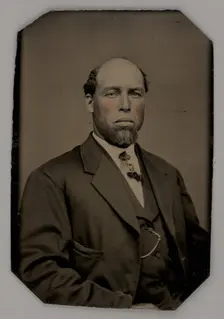Untitled (Portrait of a Man), 1880. Creator: Unknown