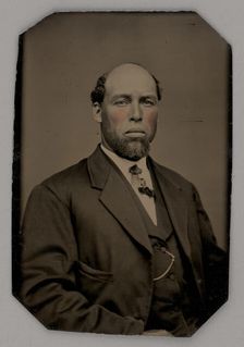 Untitled (Portrait of a Man), 1880. Creator: Unknown