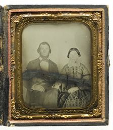 Untitled (Portrait of a Man and Woman), 1855/75. Creator: Unknown
